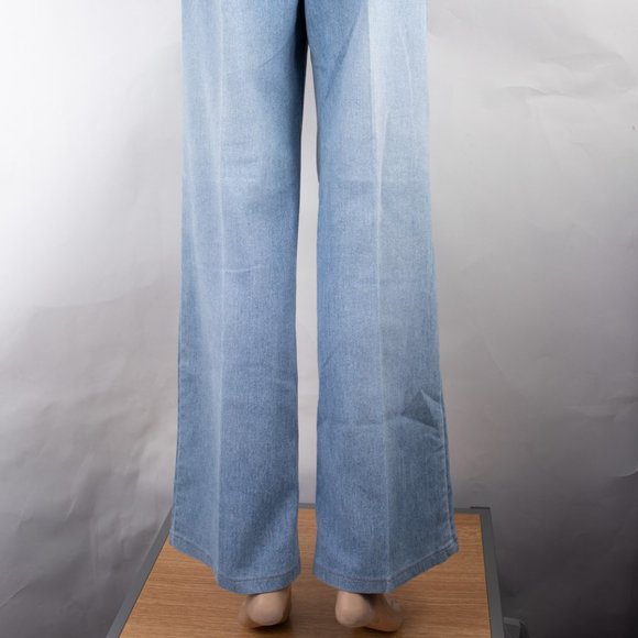 Lana Erica Boot 8 (29 X 30) Women's Jeans Embroidered Floral Design Lightweight - Picture 7 of 11